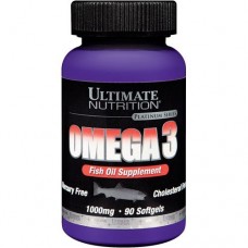 Ultimate Nutrition Омега жиры 3 90 капс