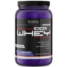 Ultimate Nutrition Протеин Prostar 100% Whey Protein, 907 гр., ром-изюм