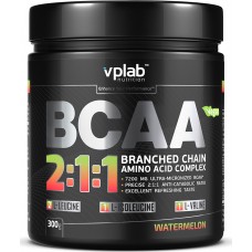 BCAA vplab BCAA 2:1:1, арбуз, 300 гр.